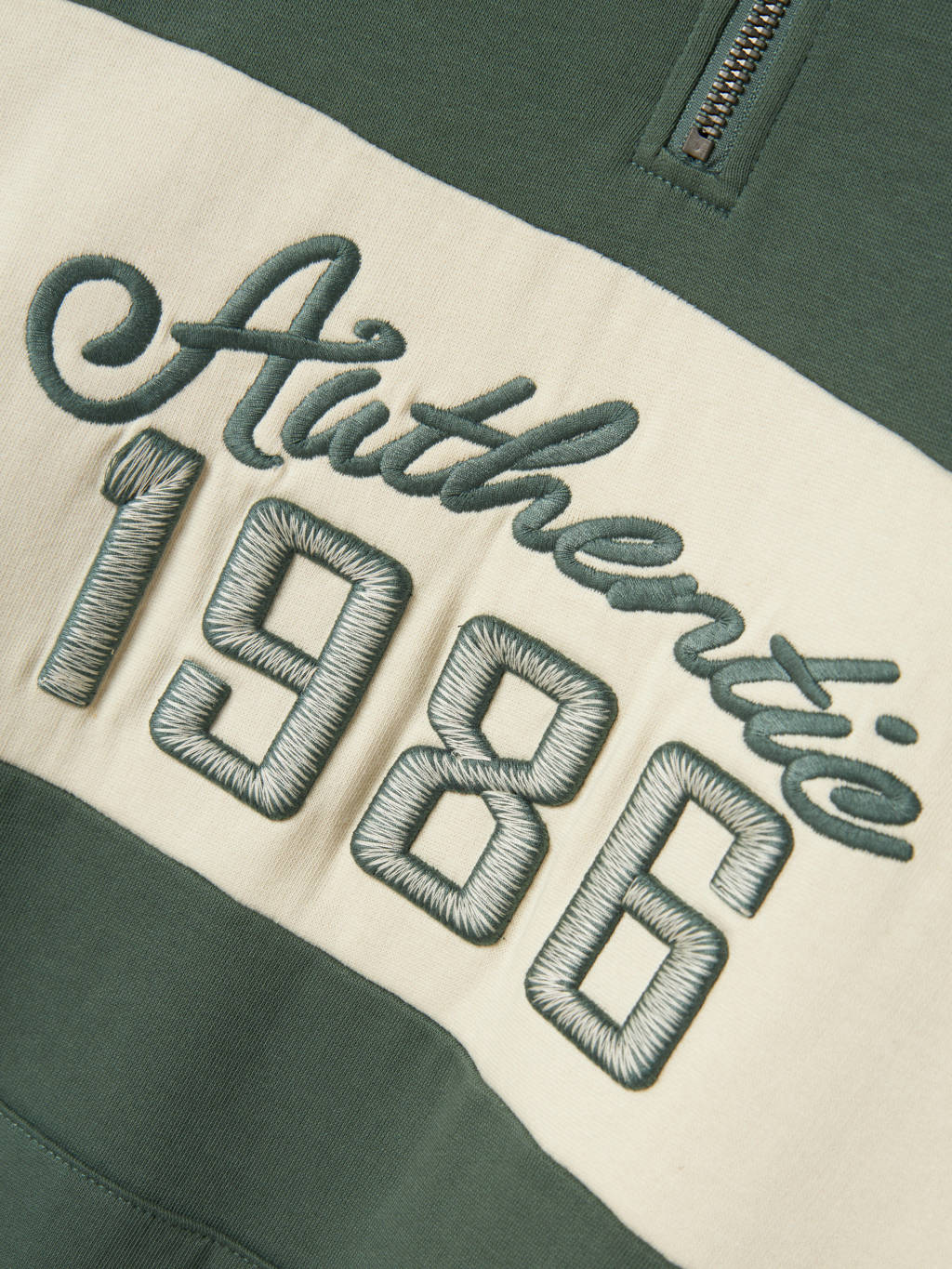NAME IT sweater NKMRETA groen/ecru