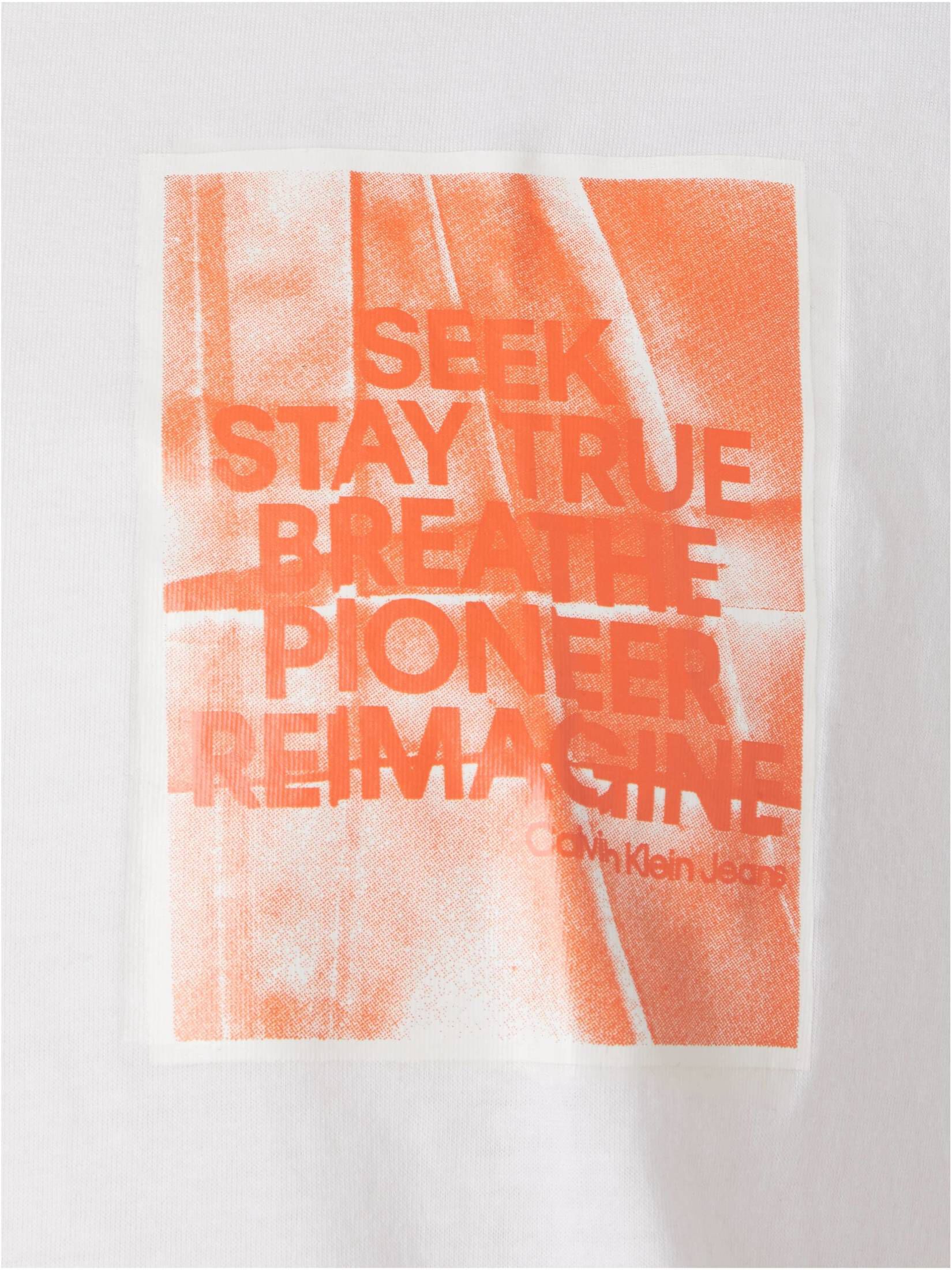CALVIN KLEIN JEANS| Herren T-Shirt SLOGAN TEE