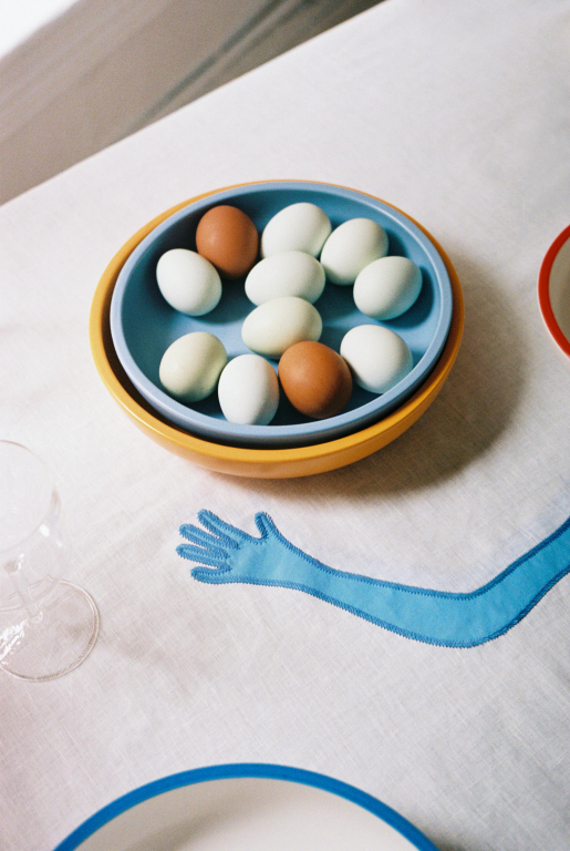 Hay Sobremesa fruitschaal M Ø23 light blue