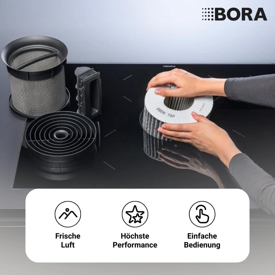 BORA PUAKF Original Aktivkohlefilter für PURE Dunstabzug Ersatzfilter Zubehör