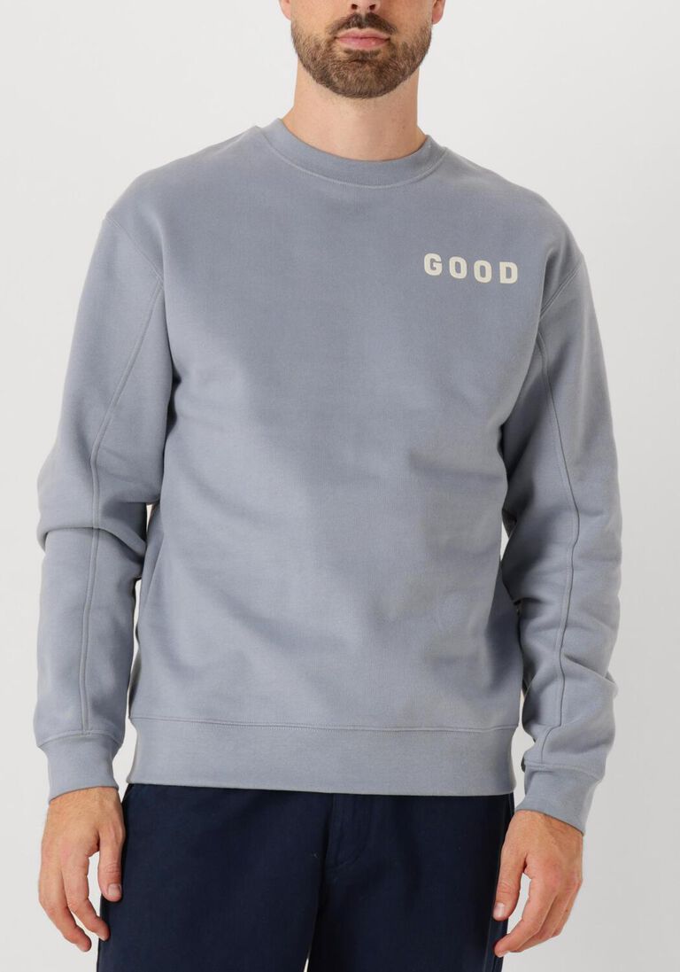 blauwe the goodpeople sweater lteddy