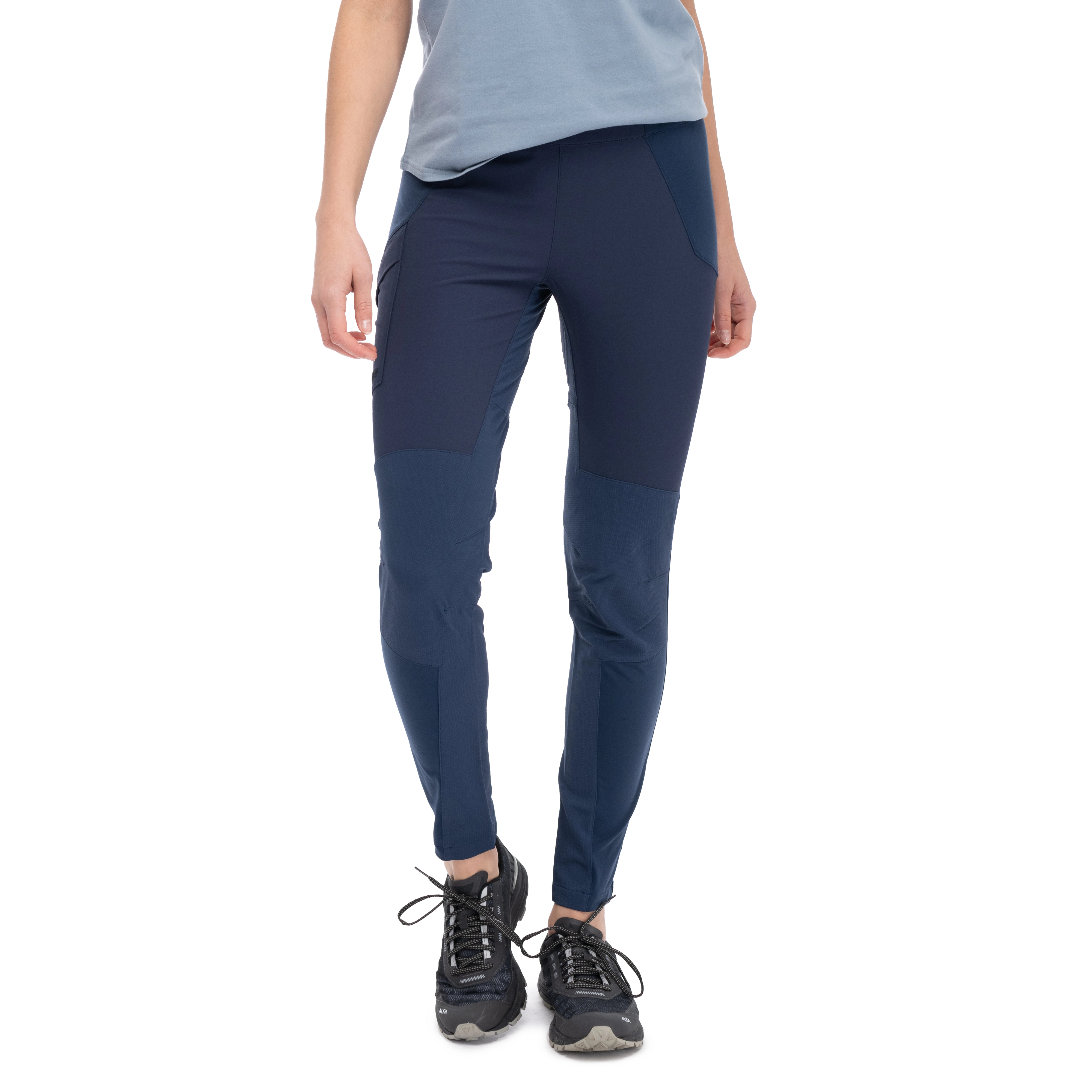 Fløyen Original Tight Pants Women Navy Blue