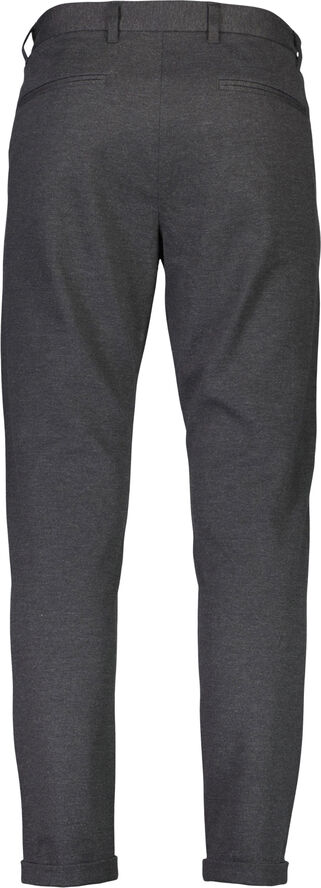 Lindbergh Superflex knitted cropped pant Dark grey