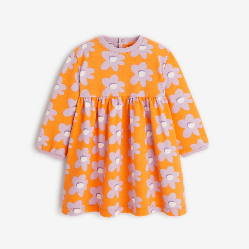 Robe tubique fleurie bébé fille rose corail Catimini Rose