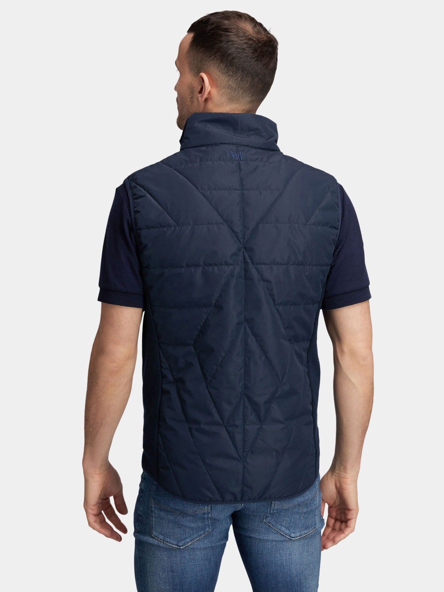 Gautefall Vest Herre Dark Blue
