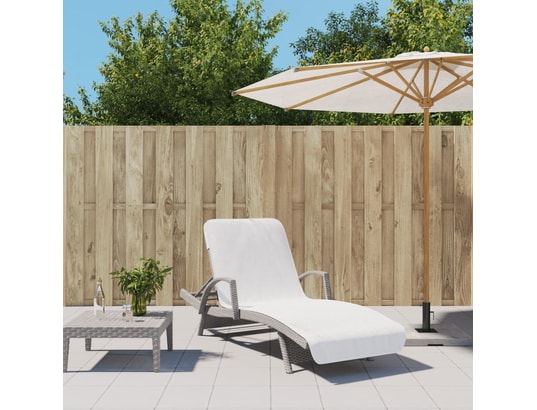 VIDAXL - Serviette de plage Serviettes de plage 2 pcs blanc 75x200 cm tissu 400 gsm