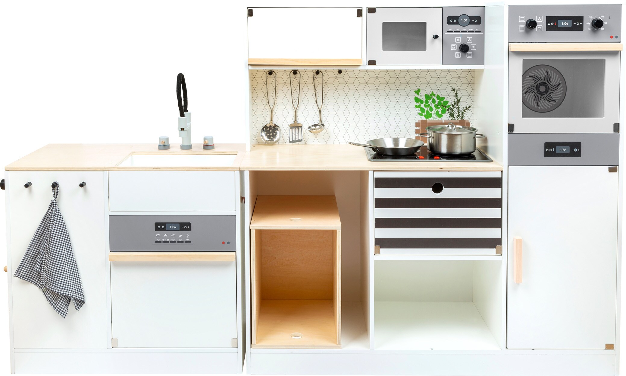 Smallfoot Kinderküche modular XL 11464 Mehrfarbig Kinder-Küchenset