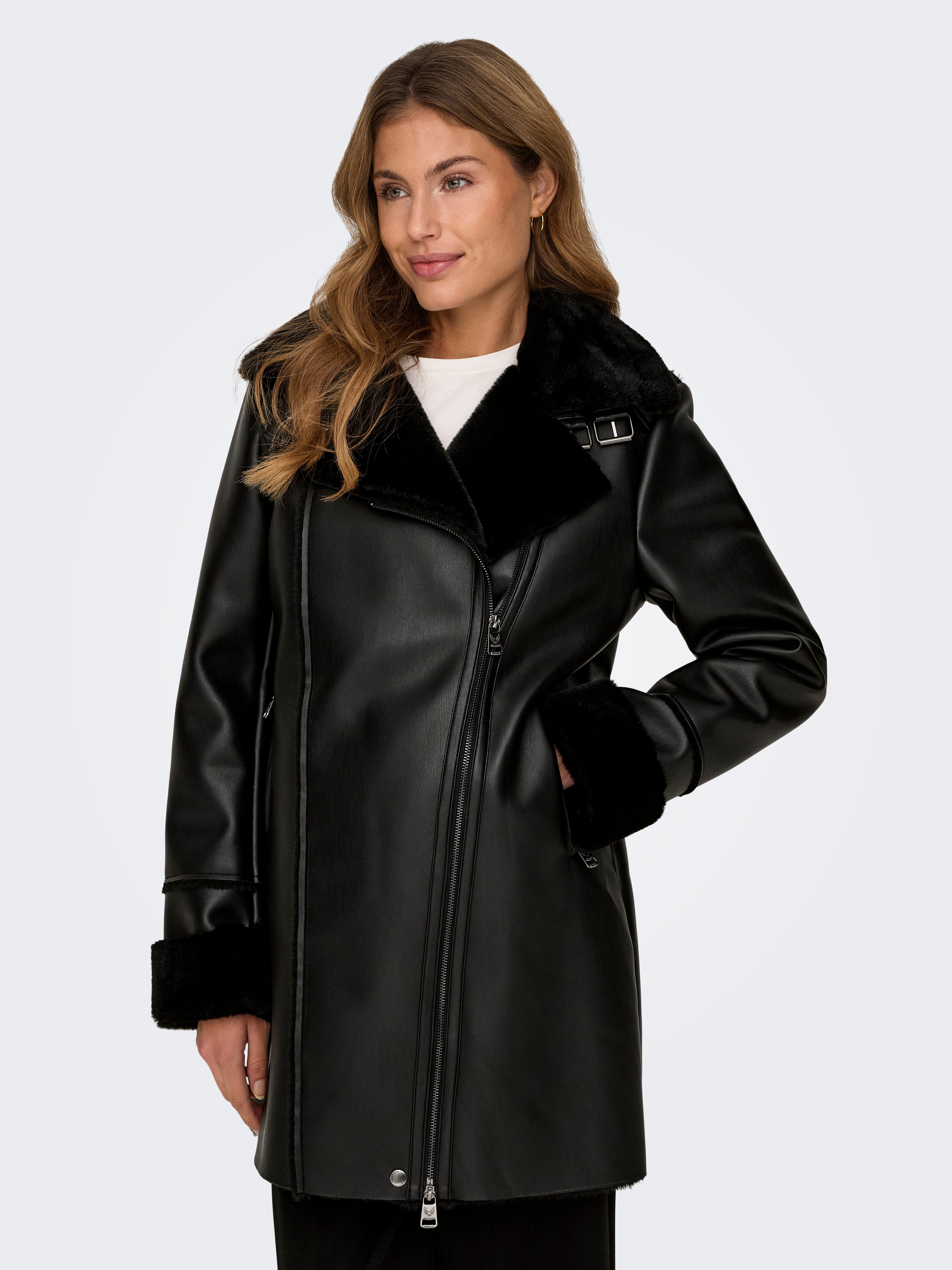 ONLMARIAM Mantel Black