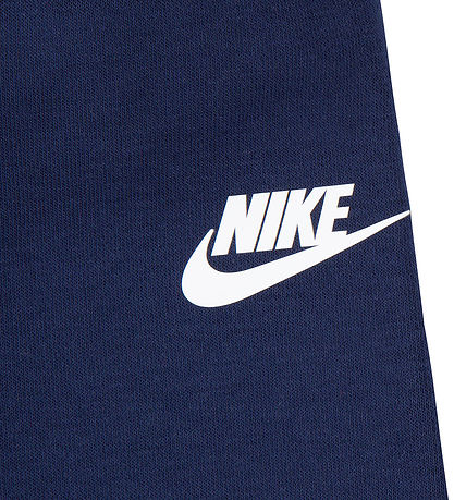 Nike Sweatset - Midnight Navy m. Orange