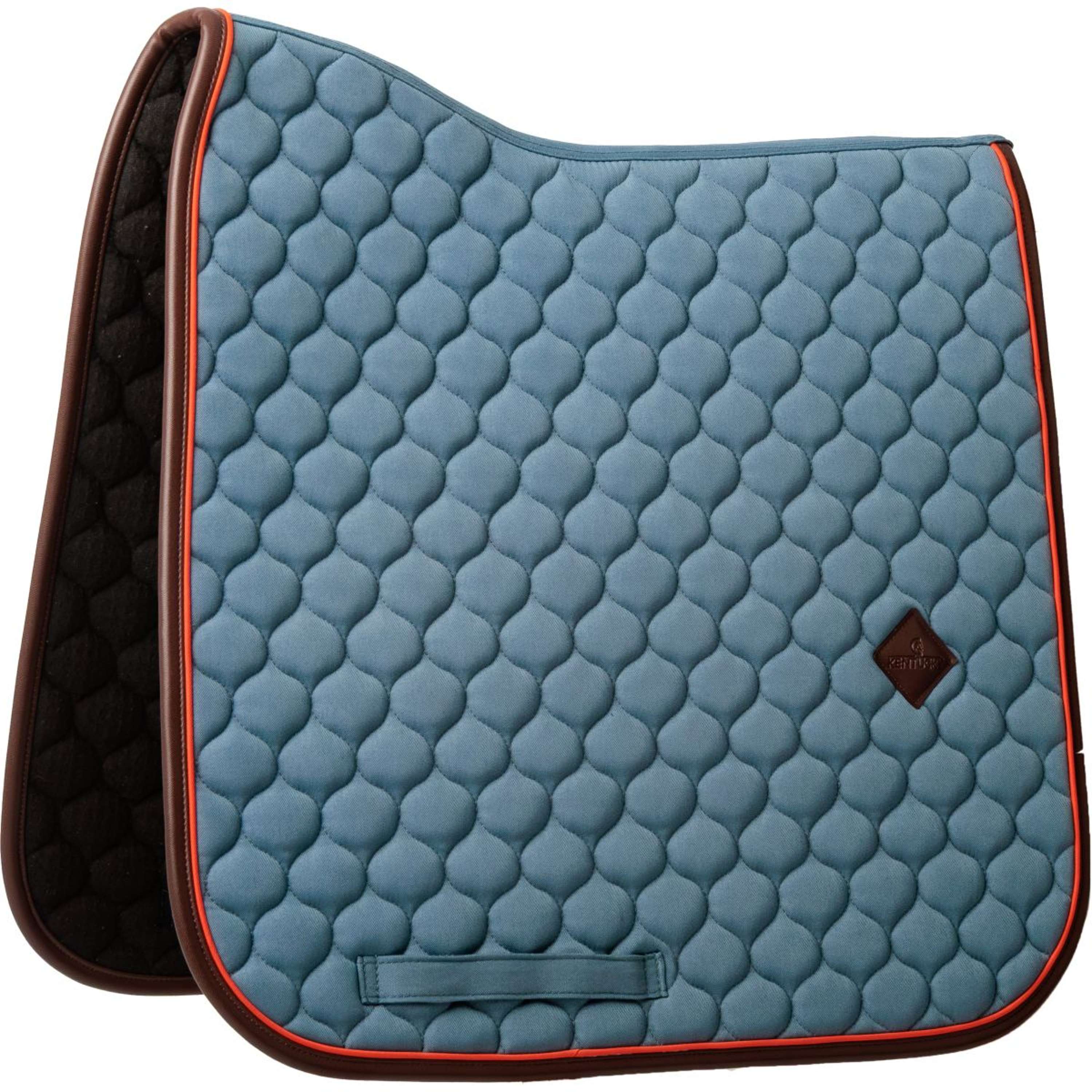 Kentucky Zadeldekje Onion Quilt Leather Neon Dressuur Blauw