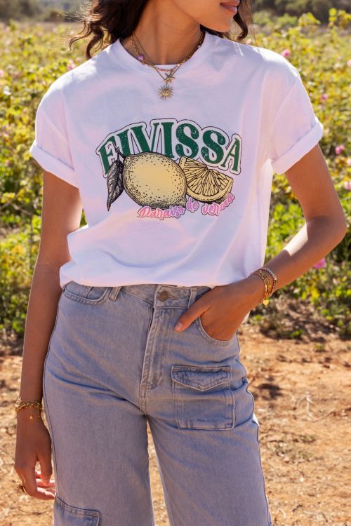 Wit T-shirt 