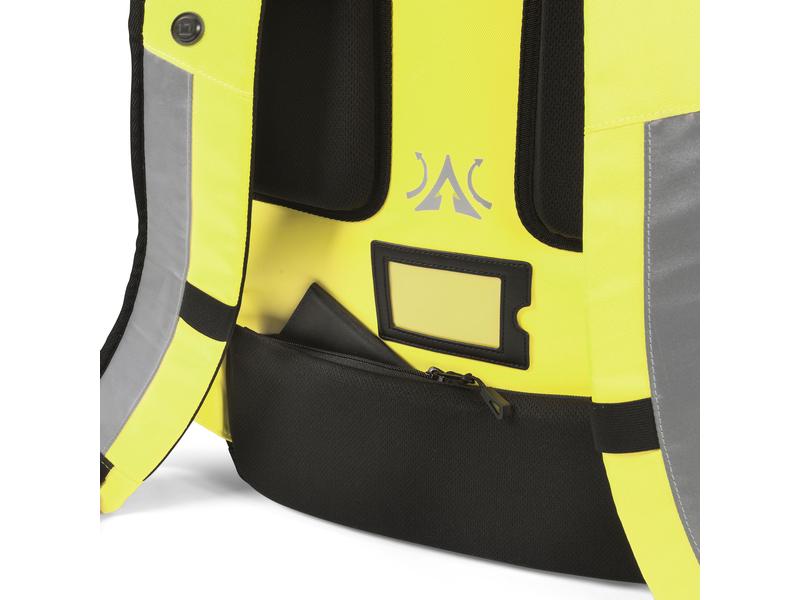 DICOTA Hi-Vis 25 l – Gelb Maximale Sichtbarkeit und Arbeitssicherheit für den Outdoor-Einsatz