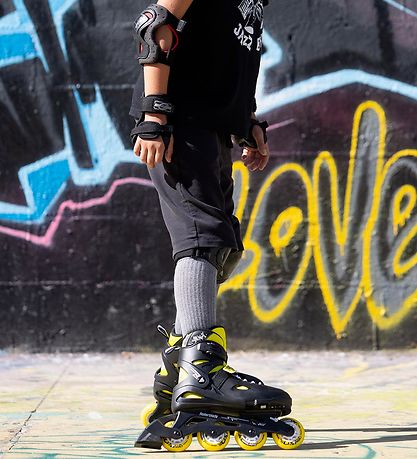 Rollerblade Rollschuhe - Fury - Schwarz/Gelb - Inline