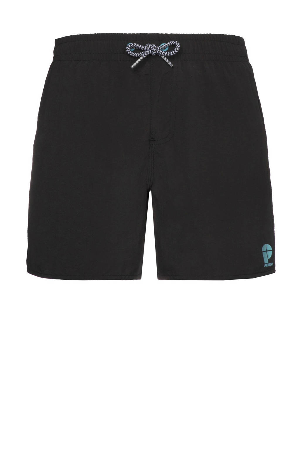 Goede pasvormzwemshort CULTURE JR zwart
