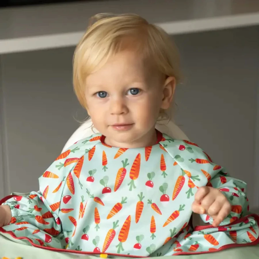 TidyTot Lätzchen Tidy Tot Lätzchen Starter Set plus grau bunt