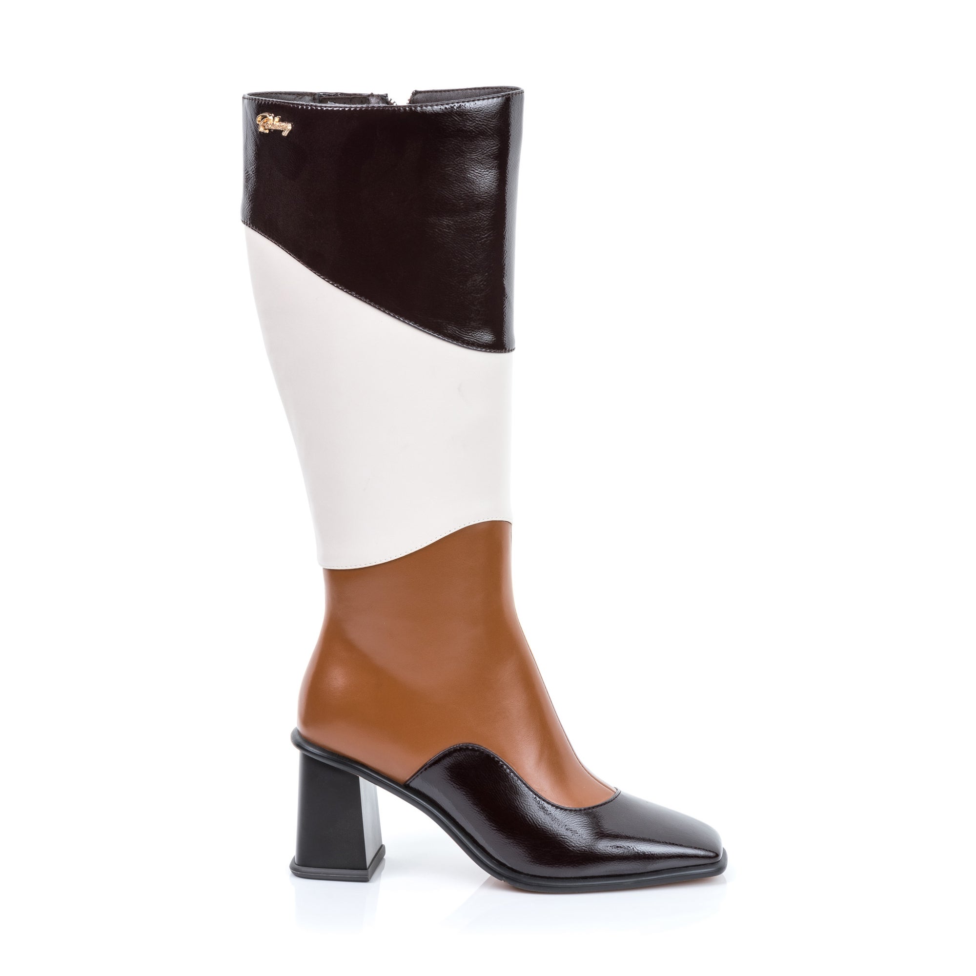 Bottes à talon Femme marron