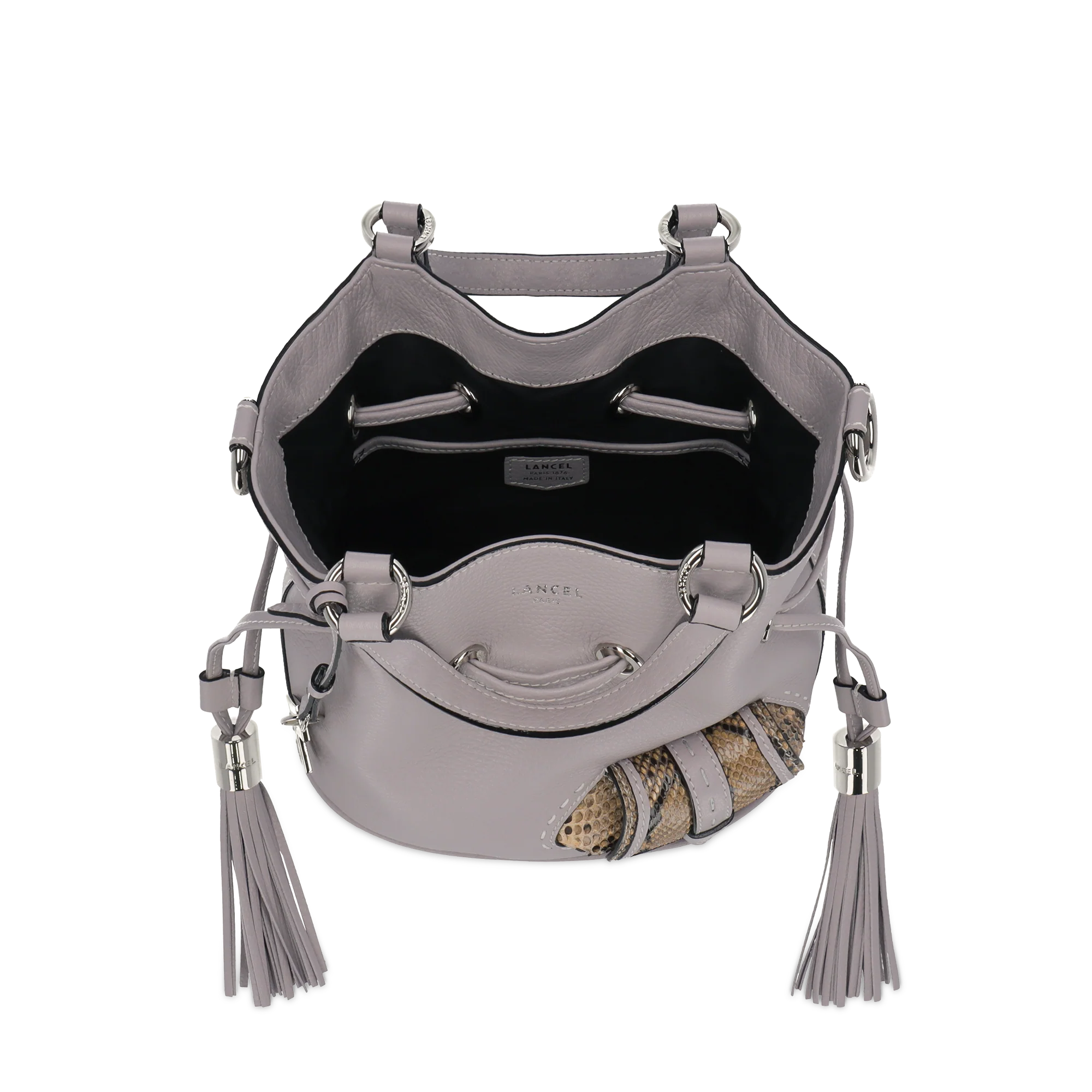 Sac seau Premier Flirt de Lancel-Multico Gris Mauve