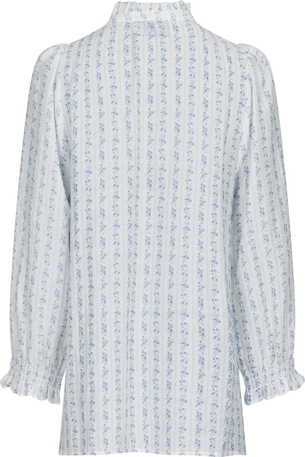 Neo Noir Carlie Flower Stripe Blouse