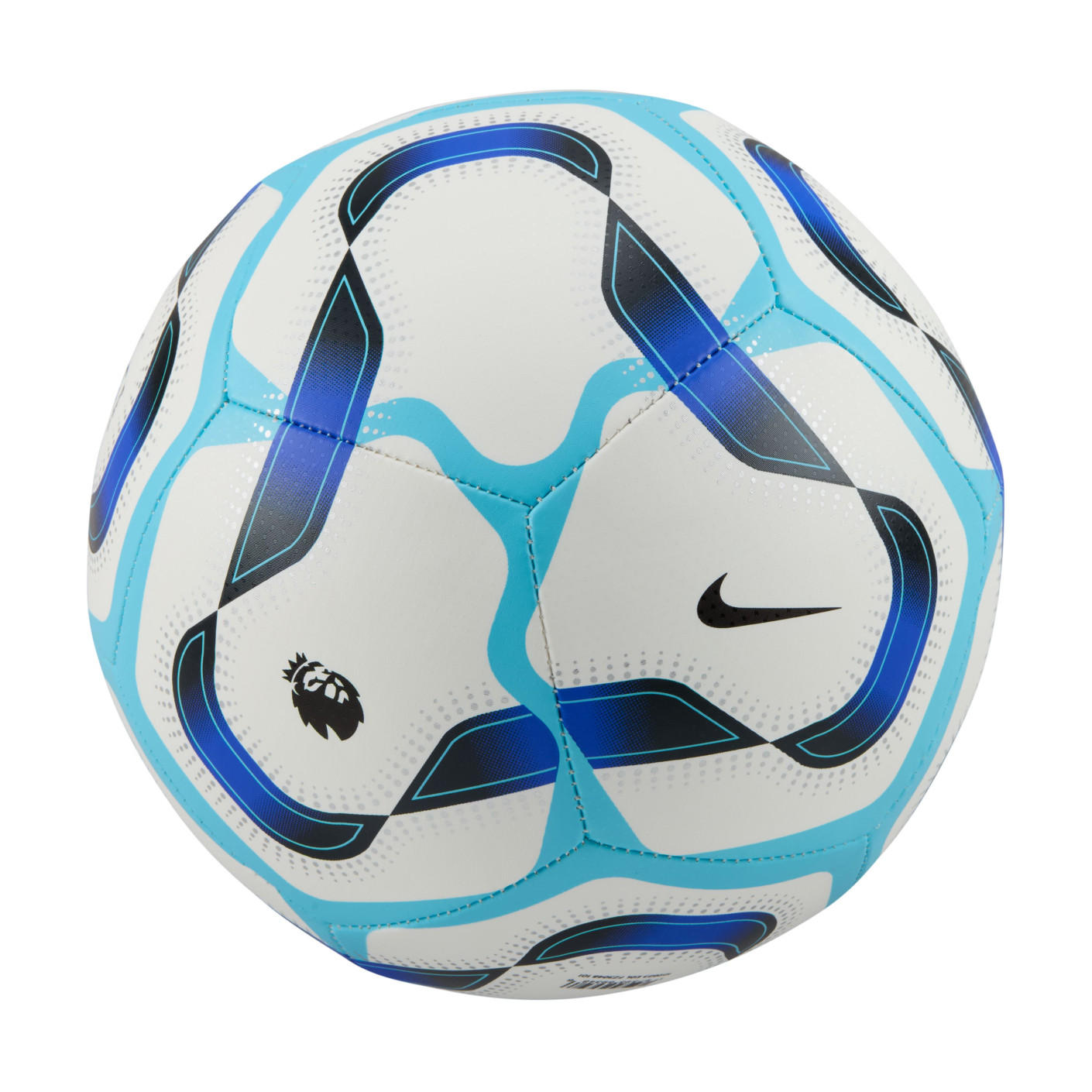 Nike Premier League Pitch Voetbal 2024-2025 Wit Lichtblauw Zwart