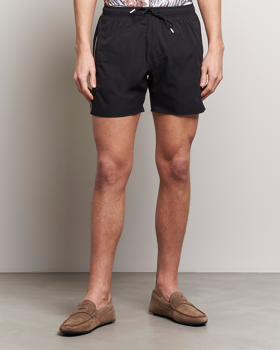 BOSS BLACK Iconic Swimshorts Black