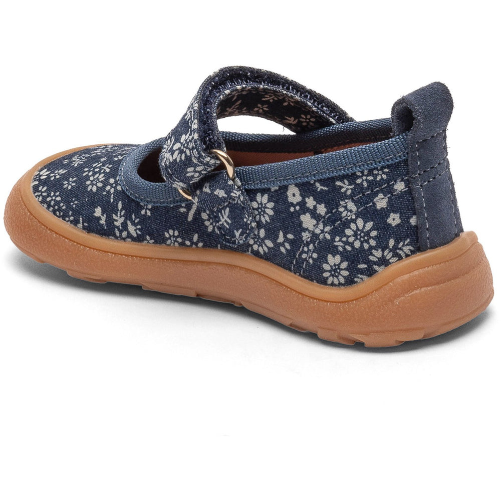 Køb Bisgaard Wild Flower Blue Barefoot Ballet Hjemmesko