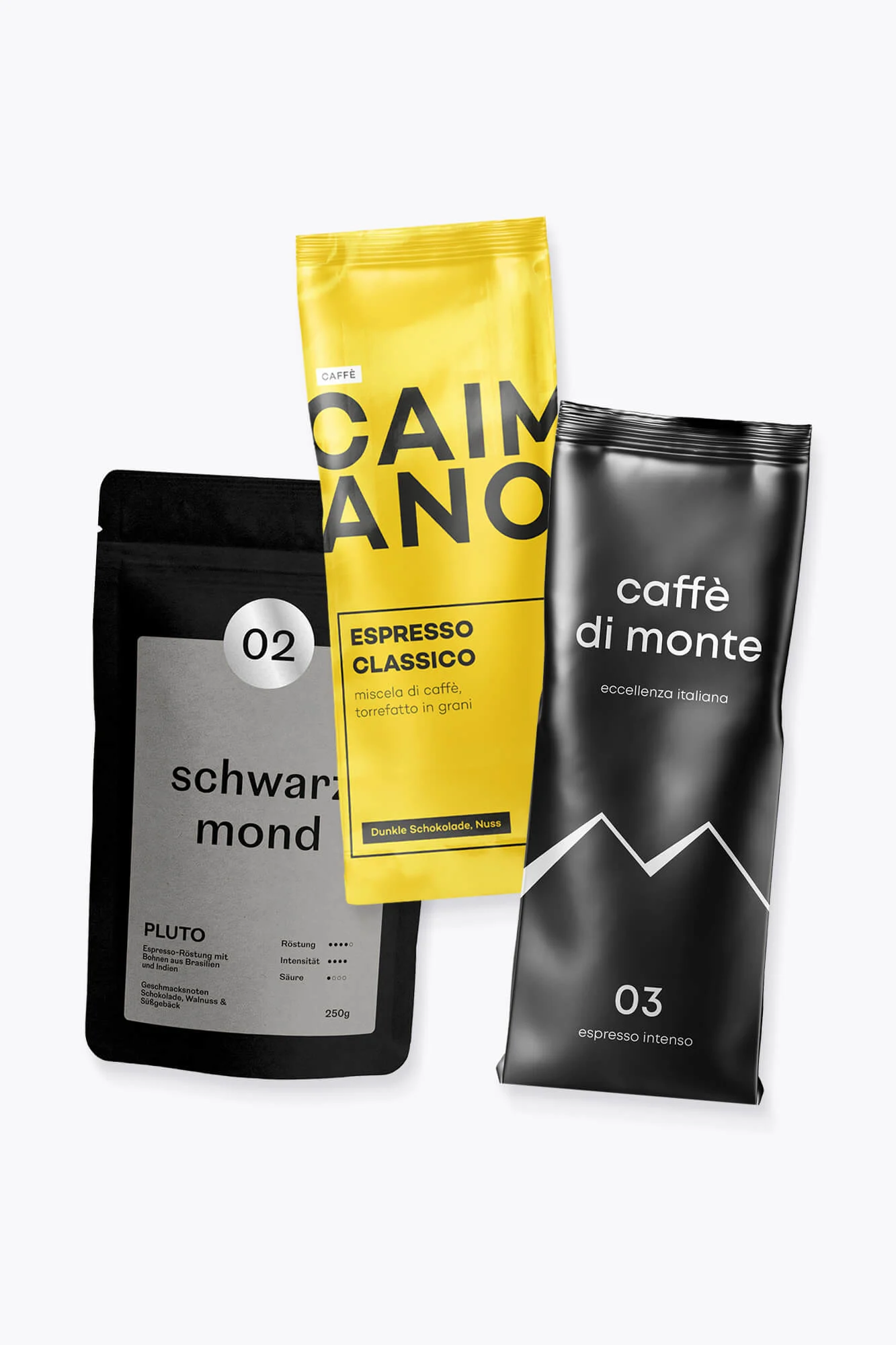 Schokoladig-Nussiger Kaffee - Probierpaket 750g