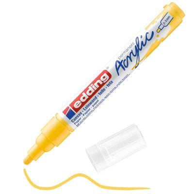 Edding 5100 - Marqueur acrylique - jaune