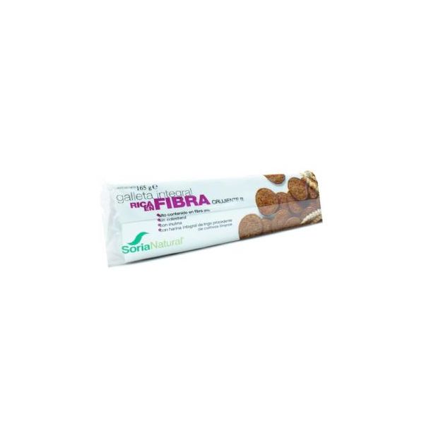Soria Natural Bolachas Integrais Ricas em Fibra 165 g