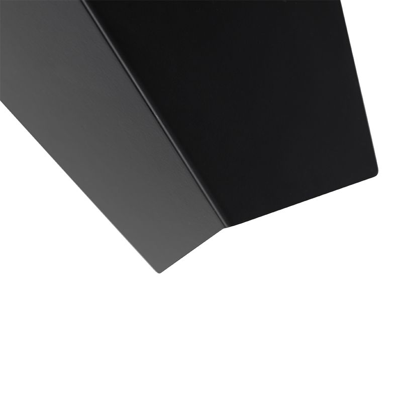 Design plafondlamp zwart met goud 5-lichts - Sinem