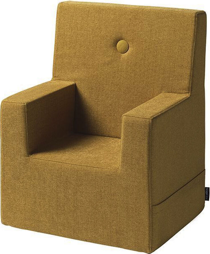 by KlipKlap KK Kids chair XL Sennepsgul m. sennepsgul knap