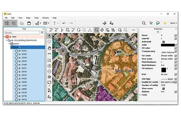TWONAV - LOGICIEL DE CARTOGRAPHIE LAND 10