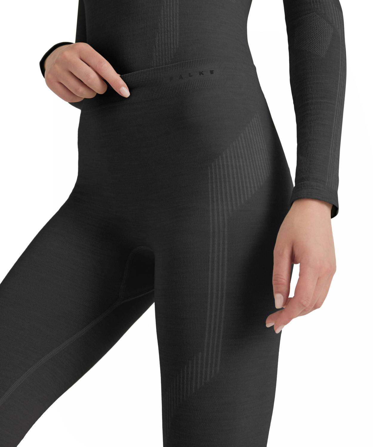 Falke Wool-Tech Long Tights Regular Womens Black