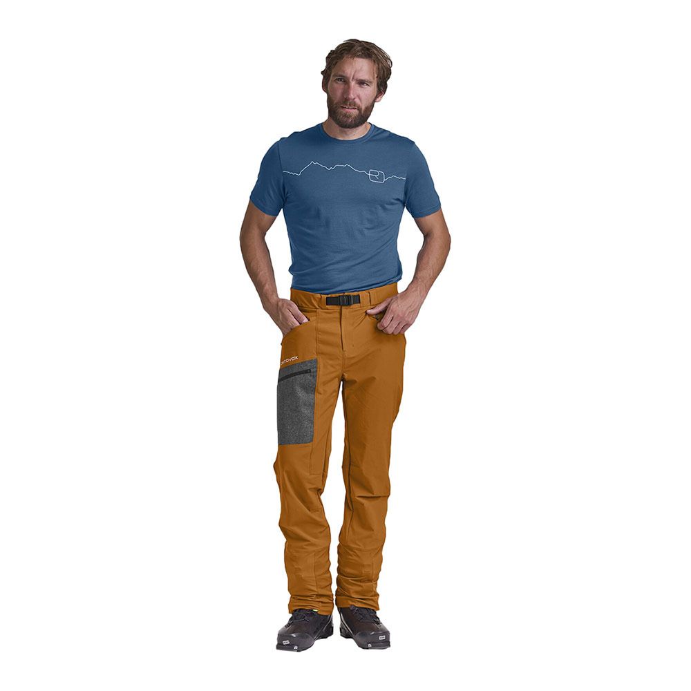 Ortovox CEVEDALE - Pantalon ski Homme black raven