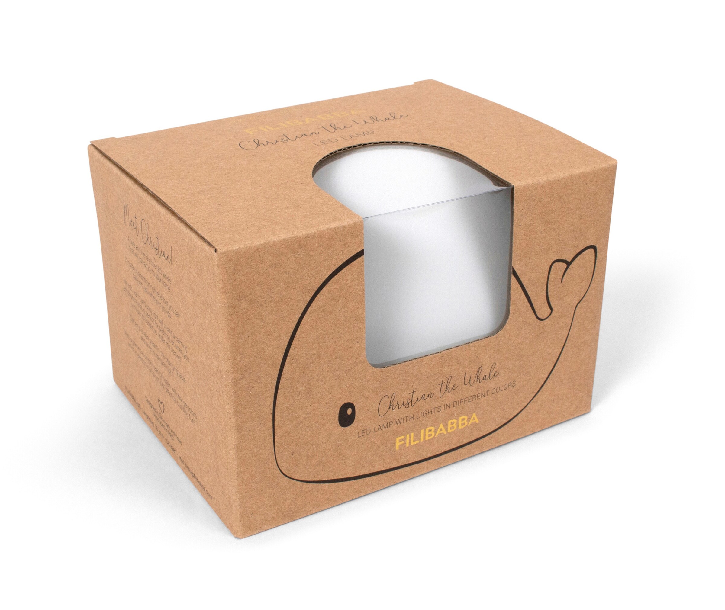 FILIBABBA LED Lampe - Christian der Wal