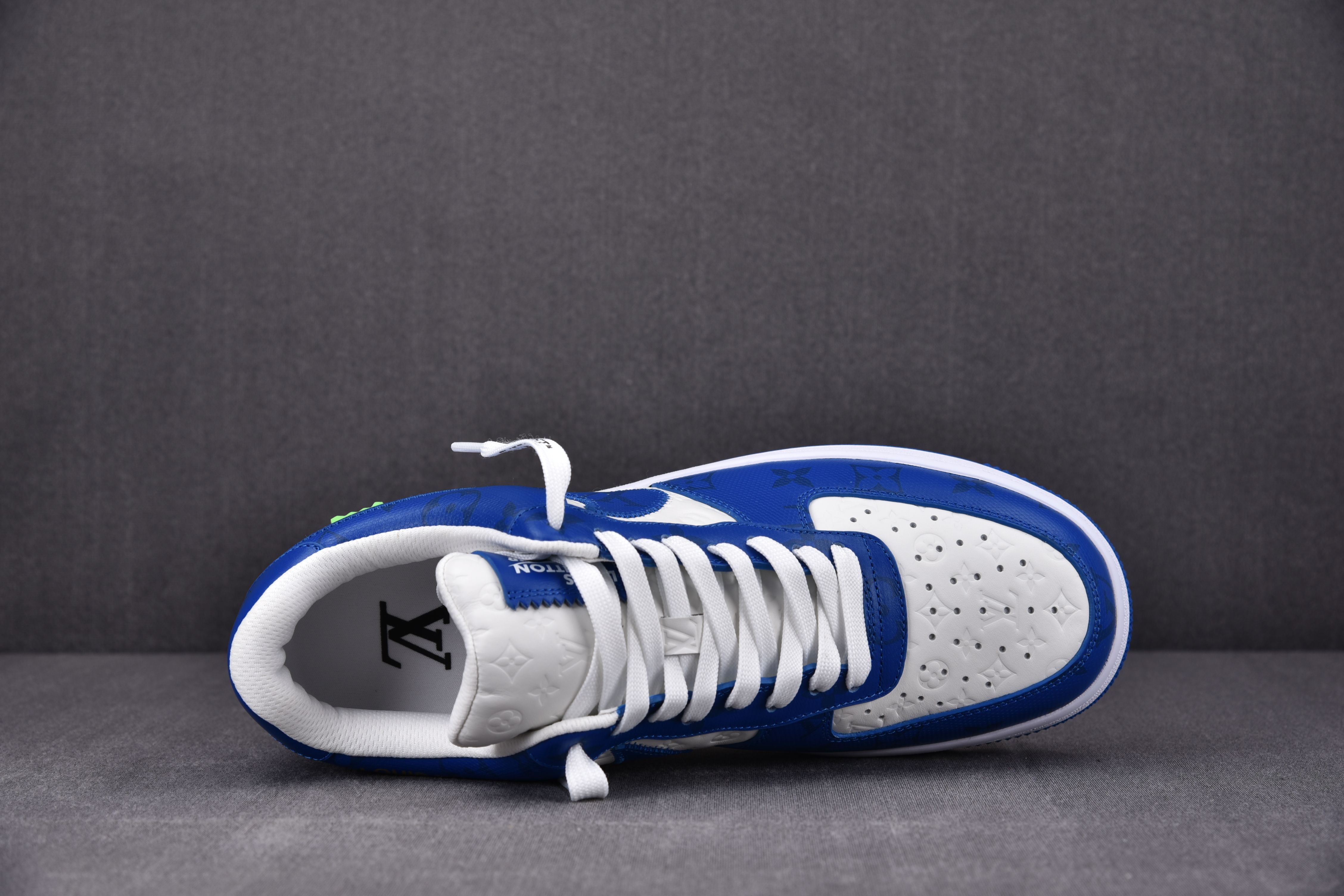 Louis Vuitton Nike Air Force 1 Low By Virgil Abloh White Royal