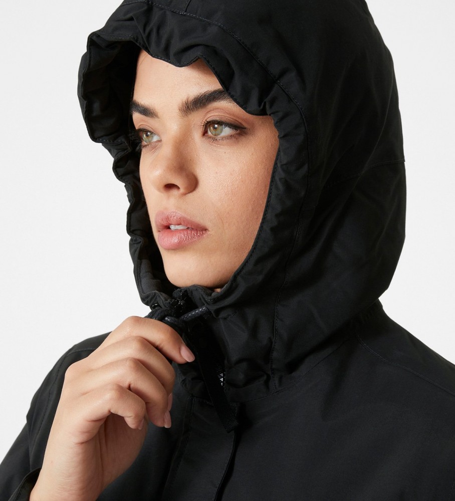 Helly Hansen Abrigo W Boyne Ins Parka 2.0 negro