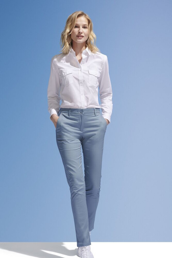 SOL'S 02918 - Jared Women Pantalon Stretch En Satin Femme