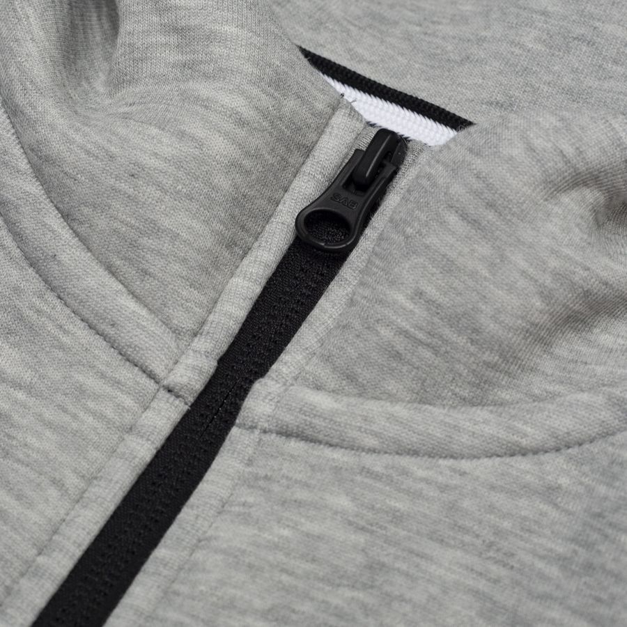 Nike Sweat à Capuche NSW Tech Fleece FZ 24 - Gris/Noir Enfant
