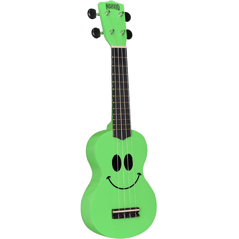 Mahalo USMILE/GN Smiley sopraan-ukelele groen