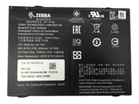 Zebra - Tabletbatteri - Litium-polymer - 9660 mAh - 37.1 Wh - for Zebra ET51 (10.1 tommer), ET56 (10.1 tommer), ET56 Enterprise Tablet (10.1 tommer)