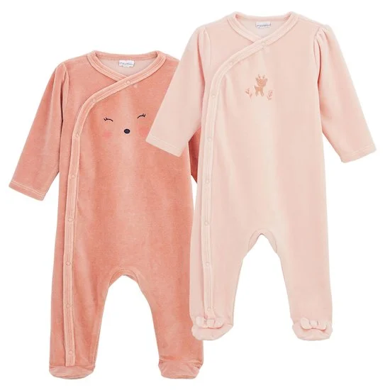 Petit Cocon Lot 2 Pyjamas   de               P'tit bisou