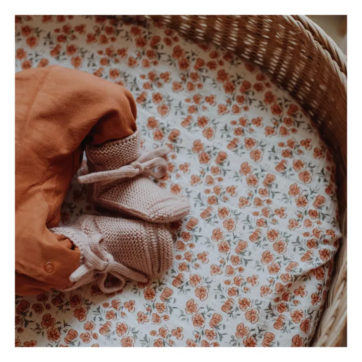 Bonjour Little Drap-housse Calipoppy | Beige
