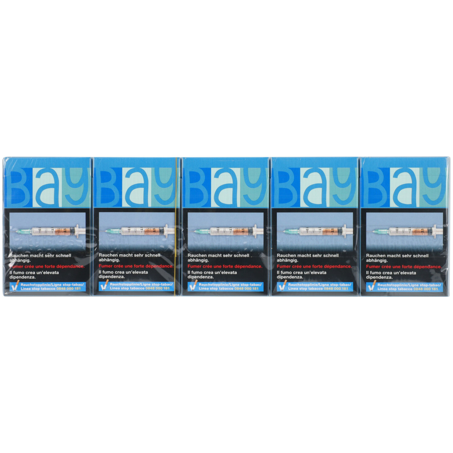 Bay Zigaretten Bora blau Stange