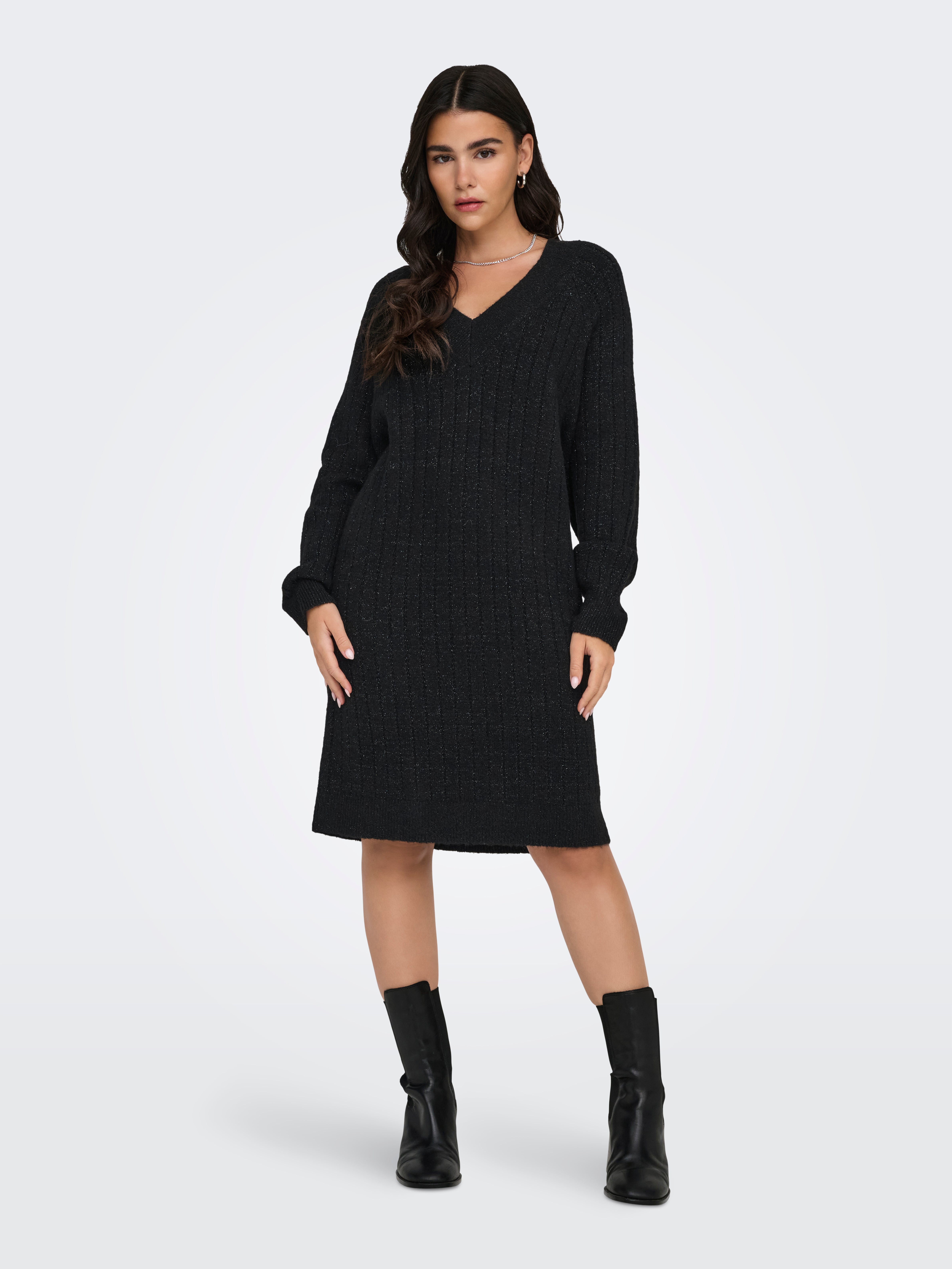 JDYASPEN Midikleid Black