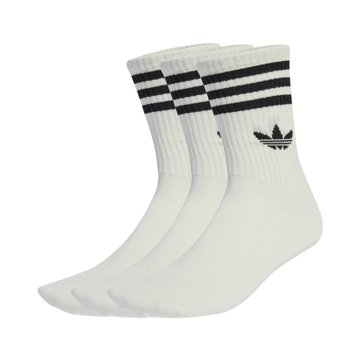 Meias adidas 3S Crew S (3 pares)
