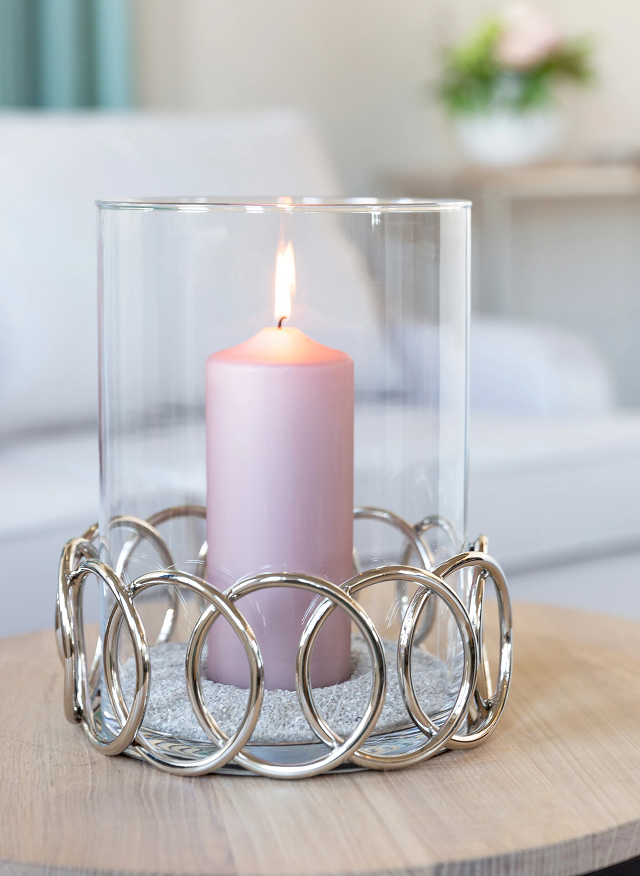 Fink Windlicht mit Glas JUWEL