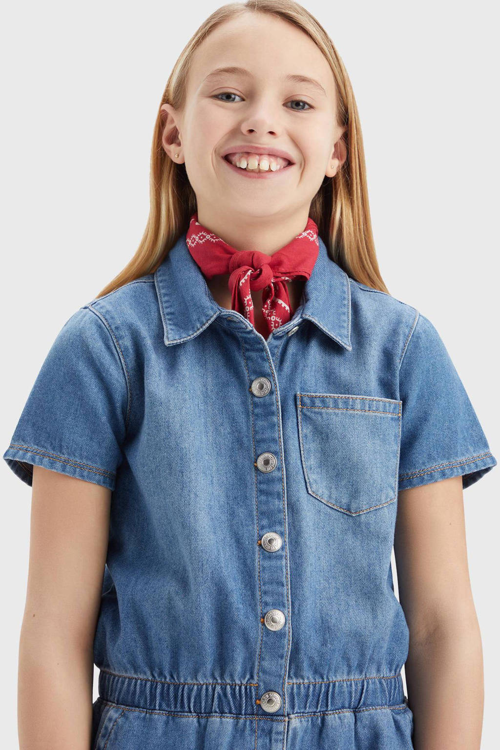 Levi's playsuit blauw