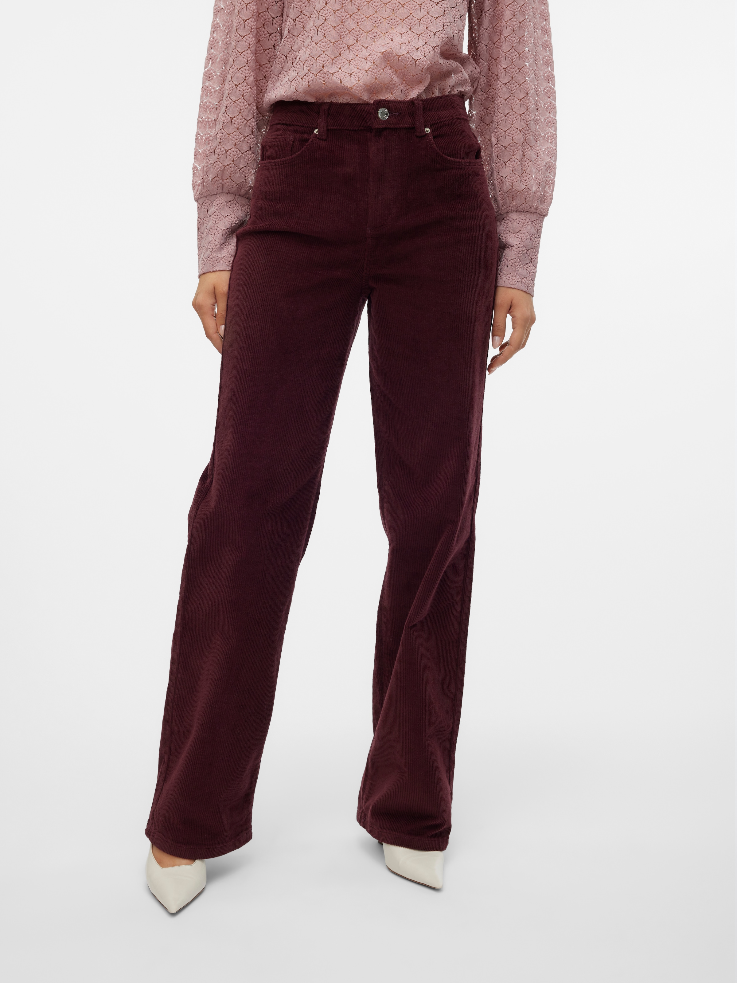 Vero Moda Cordhose »VMTESSA HR WIDE CORDUROY PANTS GA NOOS«