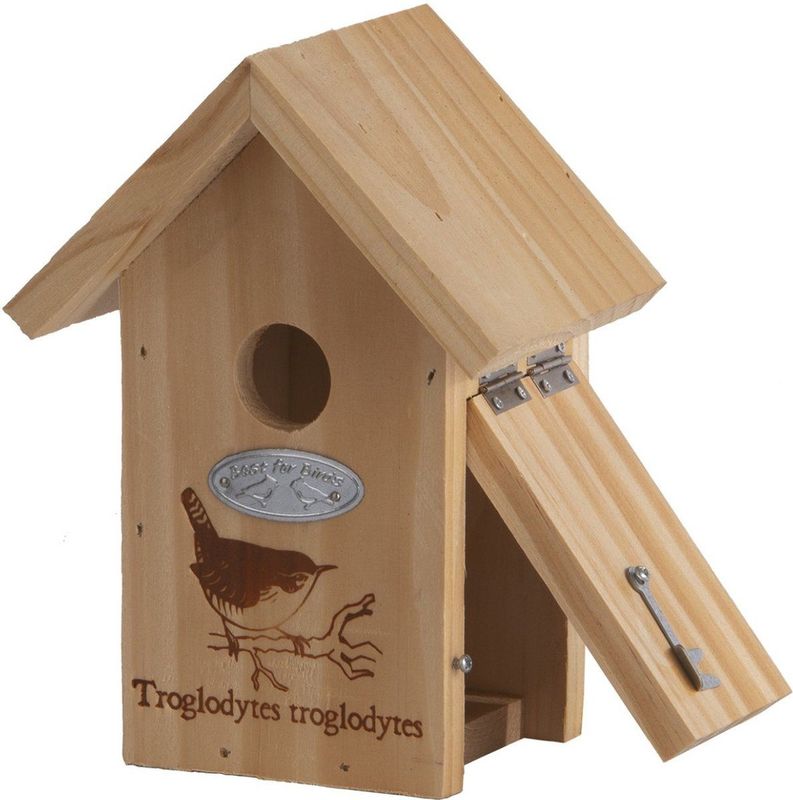Best for Birds - Vogelhuisje - Hout - Vurenhout - Geschikt voor Winterkoning