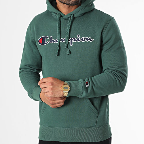 Sweat Capuche 217858 Vert